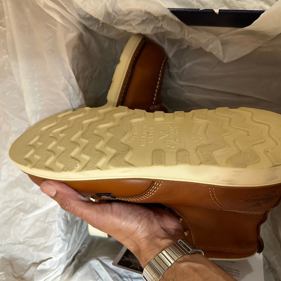 Thorogood 6” Moc Toe Wedge Safety Toe Boots - Picture 3 of 4